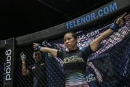 Priscilla Hertati Lumban Gaol earned a big win at ONE: Warrior's Dream